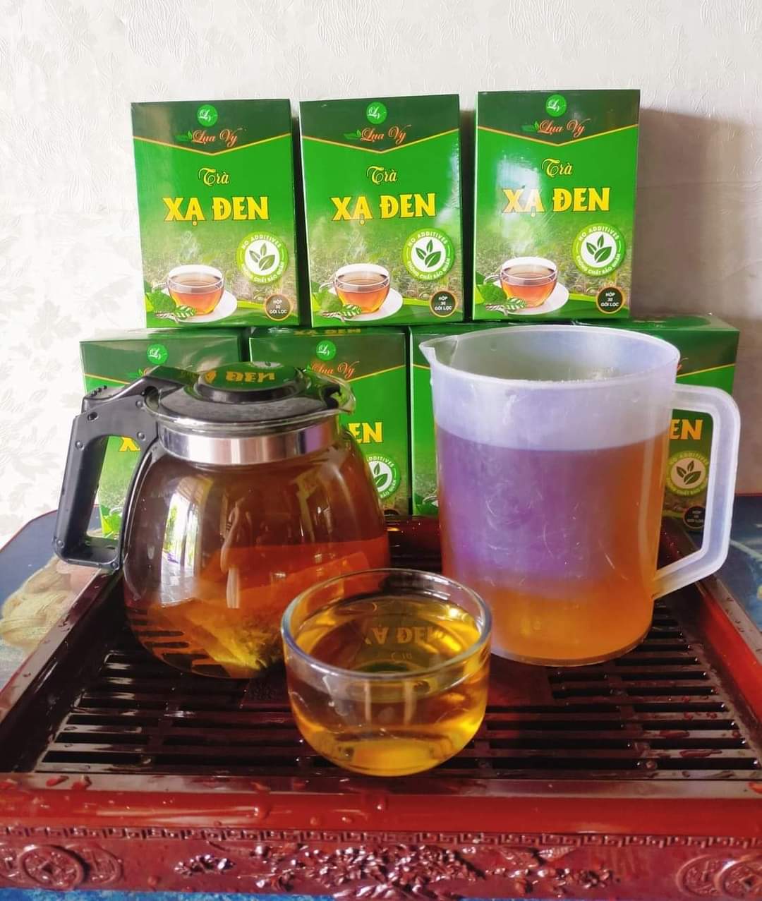 Trà xạ đen Lụa Vy