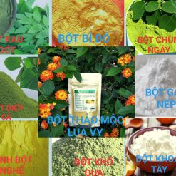 Bột thảo mộc trắng da Lụa Vy